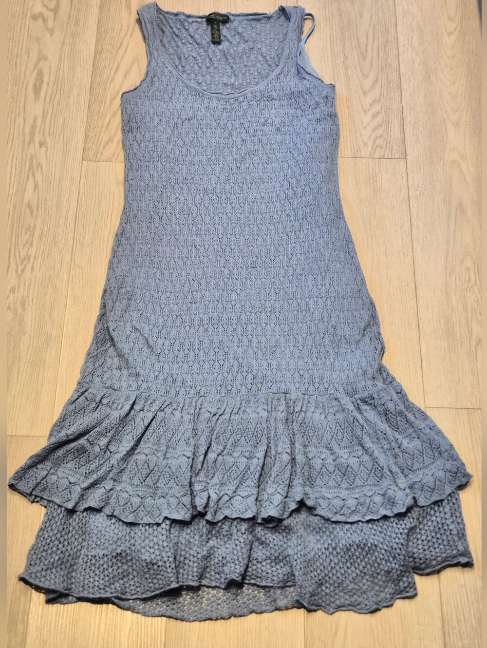 LRL Lauren Jeans Co. Ralph Lauren Light Blue Knit Top